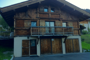 Location chalet Les Houches face au Mont-Blanc