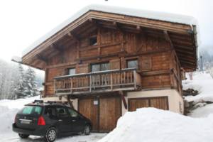 Chalet Fluorite en hiver